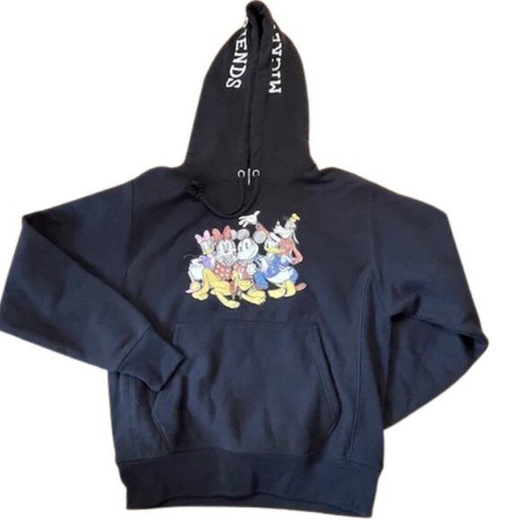 Disney X Champion Mickey & Friends Embroidered Hoodie Unisex Medium Pullover - Picture 3 of 7